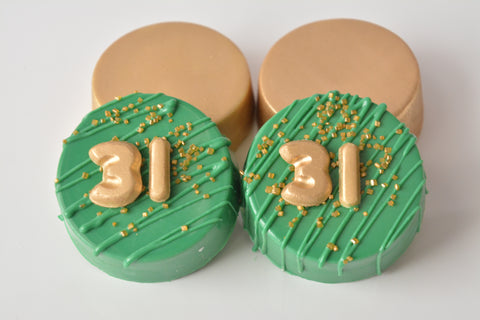 Birthday Chocolate Covered Oreos (Set of 12)
