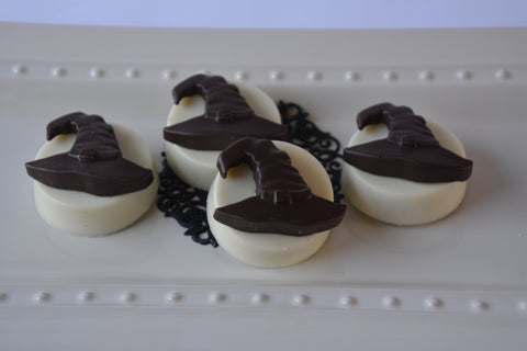 Witch Hat Chocolate Covered Oreos (Set of 12)