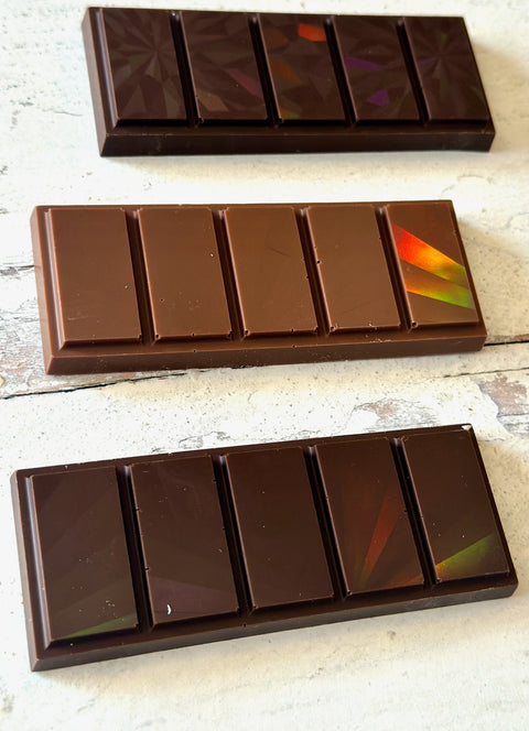 Holographic Chocolate Bars (Set of 4)