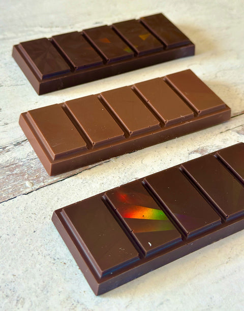 Holographic Chocolate Bars (Set of 4)