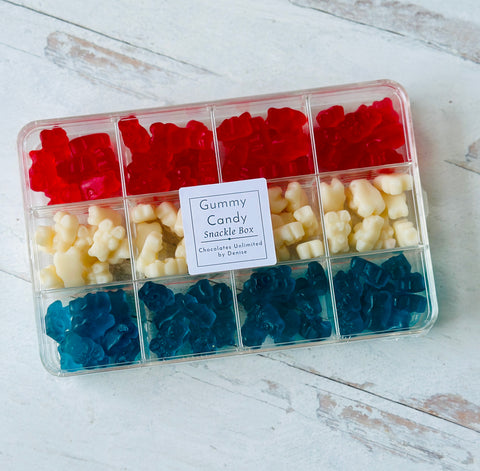 Patriotic Gummy Snackle Box