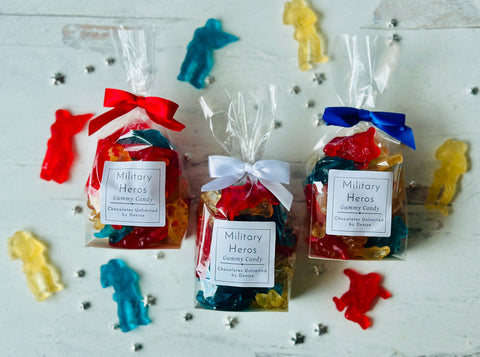 Military Heroes Gummy Candy Bag
