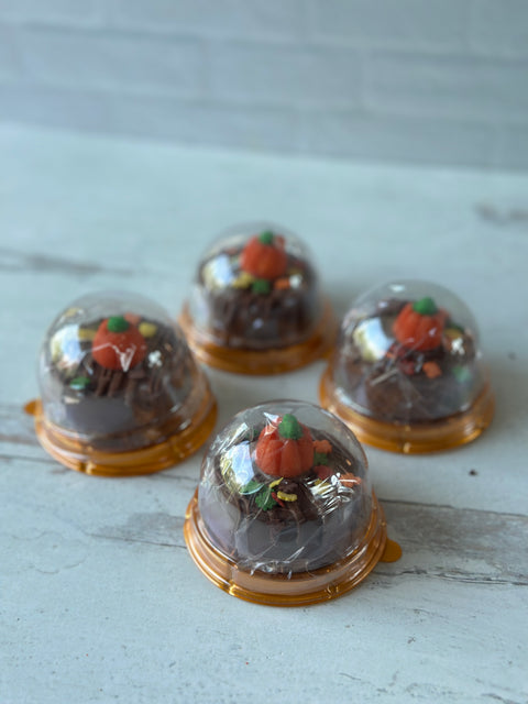 Pumpkin Creme Chocolate Covered Oreos (Set of 12)