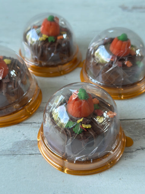 Pumpkin Creme Chocolate Covered Oreos (Set of 12)