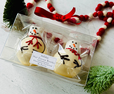 Snowmen Hot Chocolate Bombs (Set of 2)