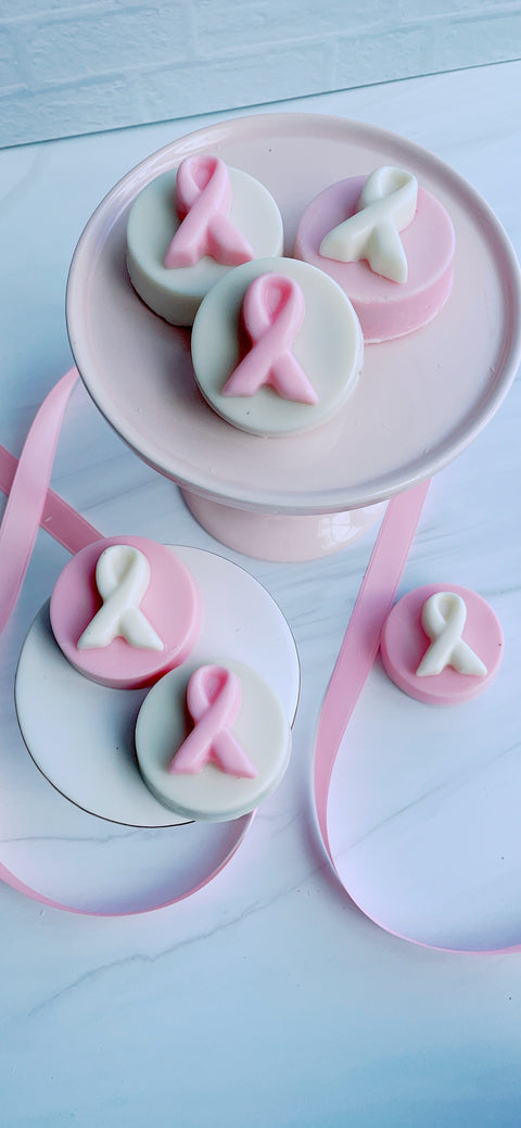 Breast Cancer Awareness Chocolate Covered Oreos