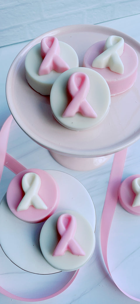 Breast Cancer Awareness Chocolate Covered Oreos