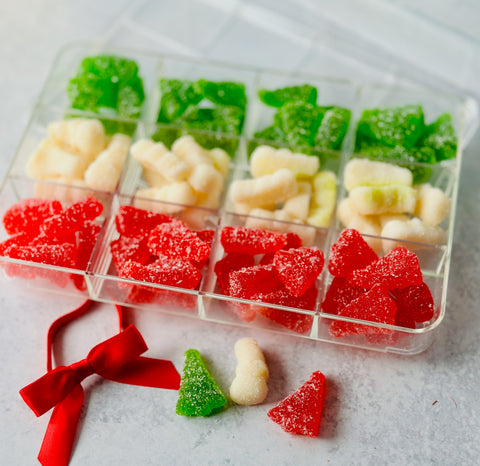 Albanese Christmas Tree Gummies – Premium Holiday Gummy Candies | Sanded Texture