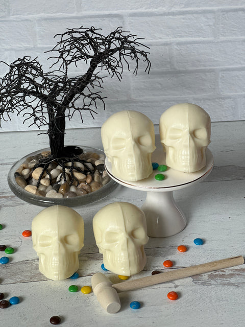 Mini Skull Breakable Chocolate (Box of 3)