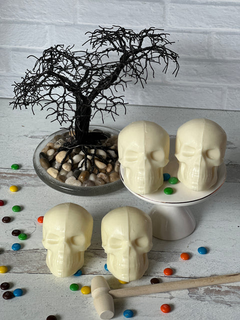 Mini Skull Breakable Chocolate (Box of 3)