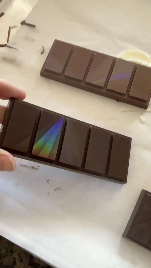 Holographic Chocolate Bars (Set of 4)