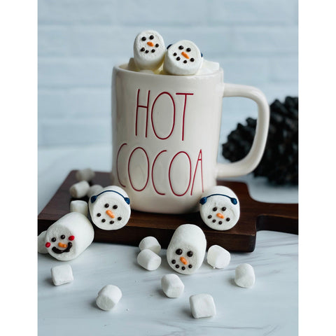 Hot Cocoa Snowman Toppers (Box of 6)